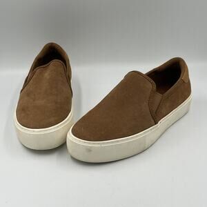 UGG for Anthropologie Women's Cahlvan Slip-On Sneakers Brown sz 7.5
